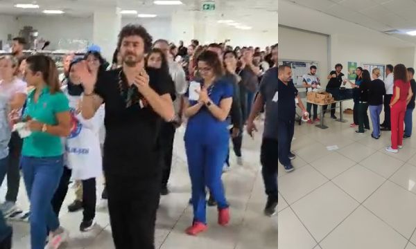 İzmir'de hastanede yemek isyanı